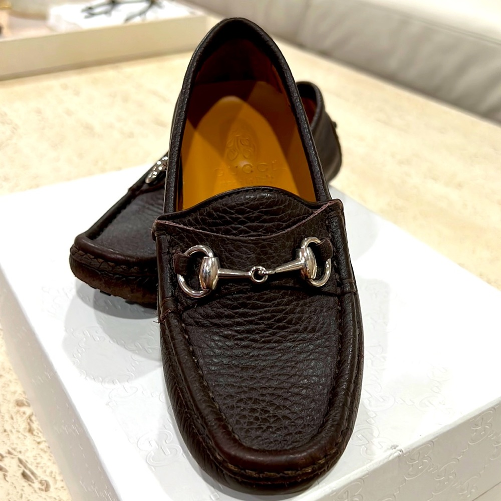 Gucci Loafers for Boys Loafers Dress Shoes Size 27 or 10.5 US @gucci #gucci
